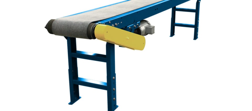 belt conveyor Ultimation Blue system with leg supports