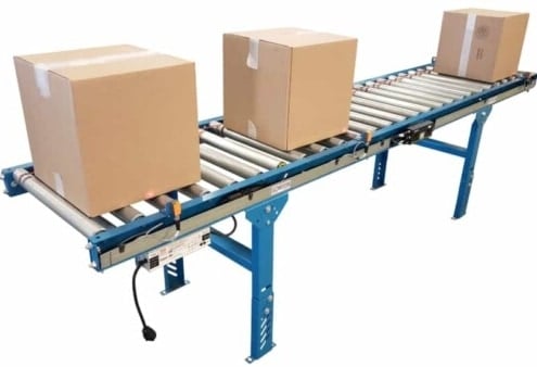 Powered Roller Conveyor Package Transport