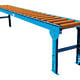 Gravity Conveyor Set Polyurethane 18"W x 10'L with supports