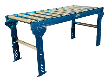 Medium Gravity Conveyor 24"W x 5'L with Supports