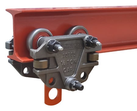 I beam trolley sealed wheels heavy duty