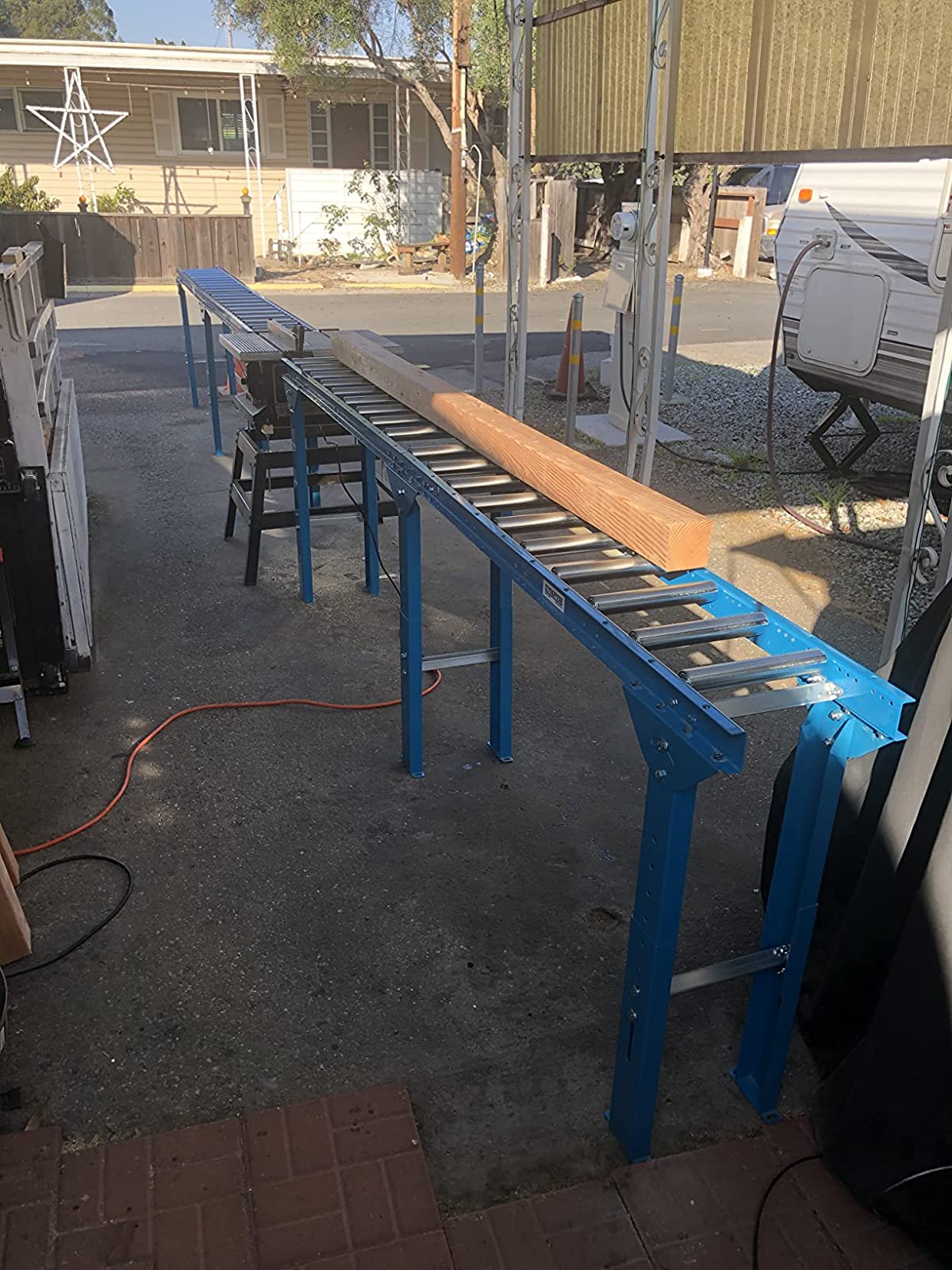 Table Saw Conveyor System