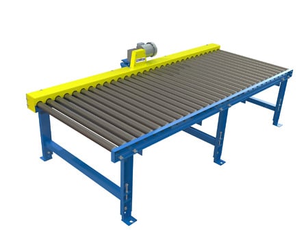 CDLR Conveyor 10'L with 4" Centers and Jackbolt Supports