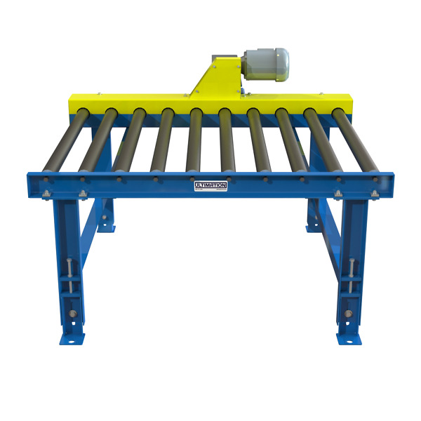Powered Chain Driven Live Roller | Motor | Legs | 52” W x 5’ L | 6