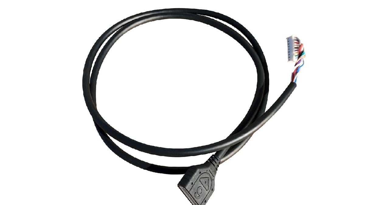 Itoh Denki Molded Extension Cable for Conveyor Rollers