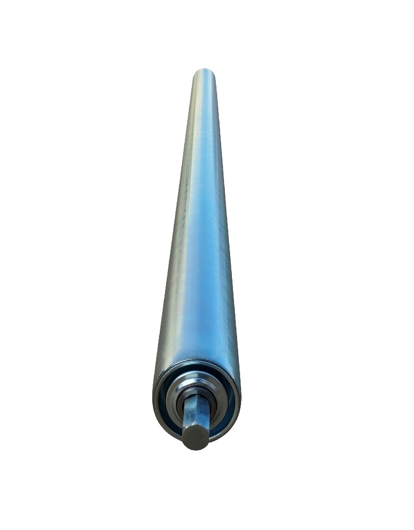 Polyurethane Coated Conveyor Roller | 1.9″ Dia. Galvanized Steel | 21