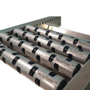 VectoRollers Installed in Gravity Conveyor