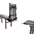 spring-assisted gravity conveyor gate Ultimation