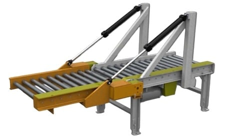 Pneumatic Chain Driven Live Roller CDLR Gate