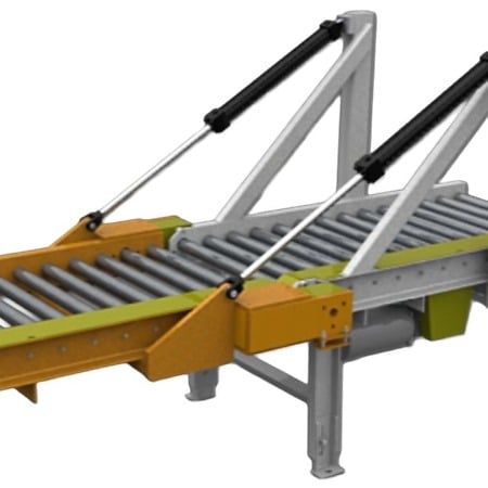 Pneumatic Chain Driven Live Roller CDLR Gate