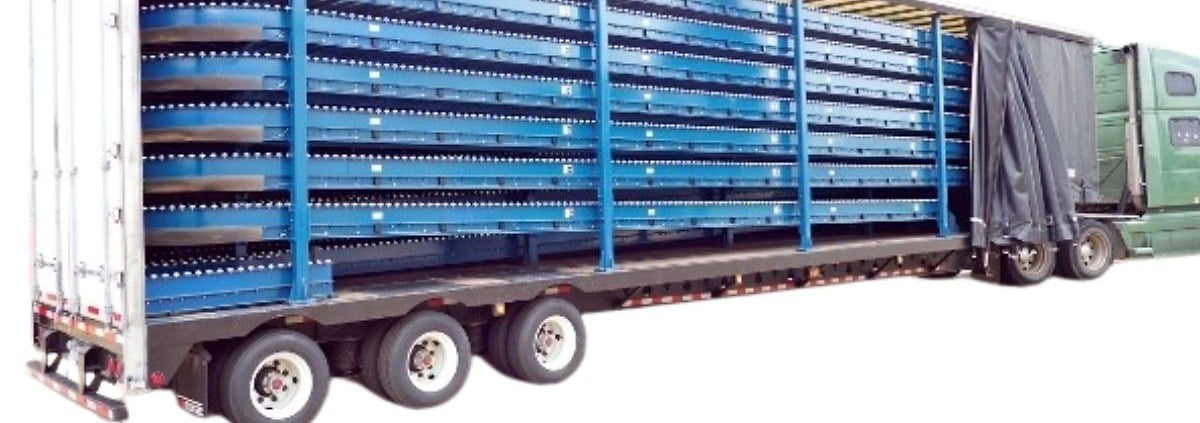 Ultimation Tire and Wheel Conveyor Trailer