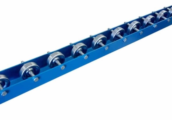 Mini Flow Rails Conveyor Rails | Flow Rail 5ft Mini Conveyor | T5 Roller Style